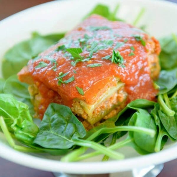 Family Style Vegan Vegetable Lasagana ( Gluten Free) - Serves 6 to 8