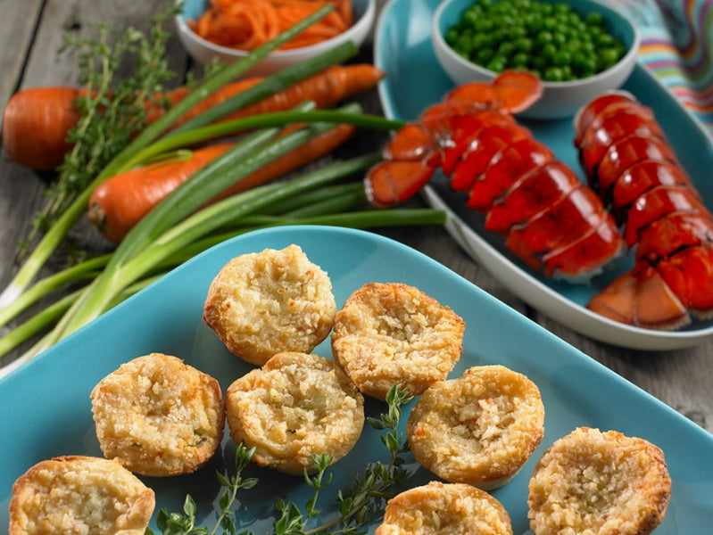 MINI LOBSTER COBBLER POT PIE - 40 per tray