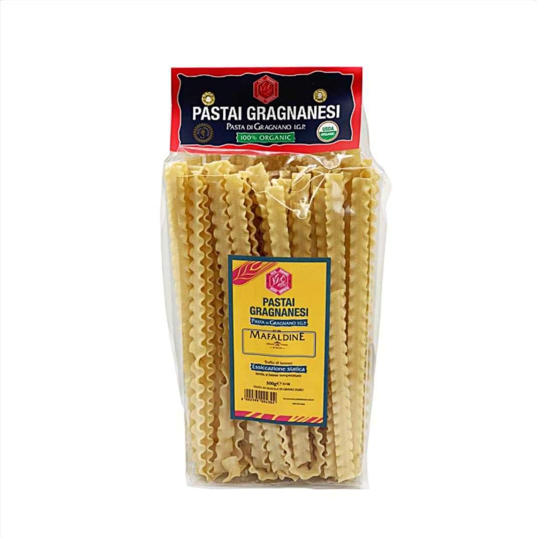 Organic Mafaldine Italian Pasta di Gragnano