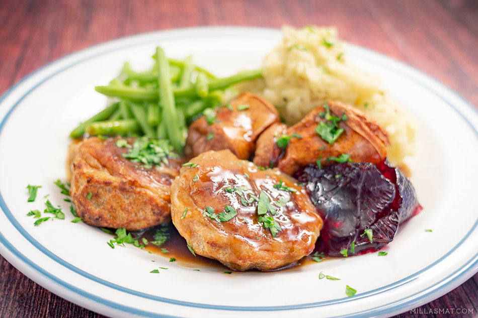 Norwegian Pork Patties / Meatballs (Medisterkaker) - 1 lb