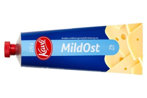Norwegian Kavli Soft Spread Cheese Tube Many Flavors Shrimp, Jalapeno, Ham, Bacon Mushroom Rekeost Baconost Skinke