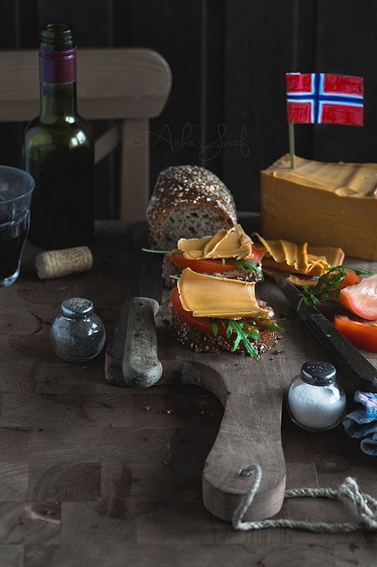 Norwegian Tine Christmas Brunost Julebrunost Brown Cheese - 500 grams