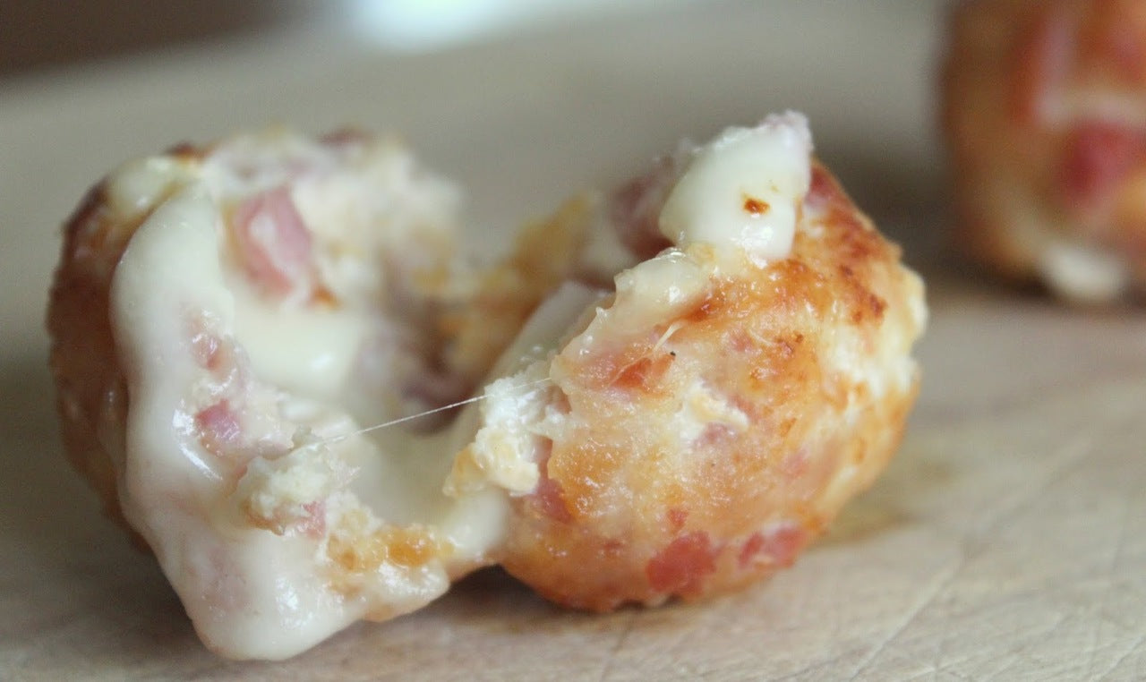 Mini Chicken Cordon Bleu Bites - 100 pieces per tray