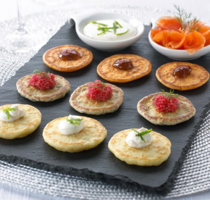 Mini Blini - Hand Made - includes 36