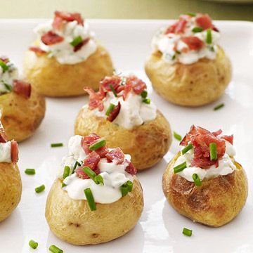 Stuffed Potato Bites With Bacon - 40 pieces per tray