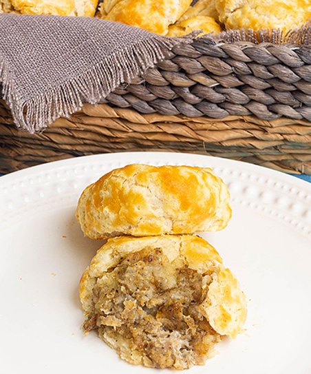 Mini Chicken Sausage & Gravy Biscuit - 112/Case