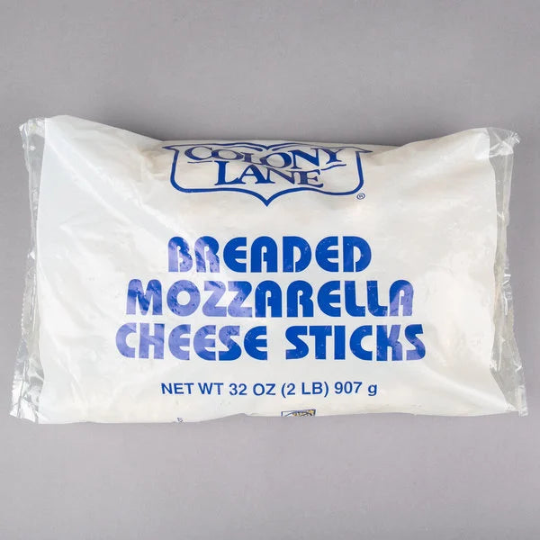 Breaded Mozzarella Cheese Sticks - 3"ea - 12 lb
