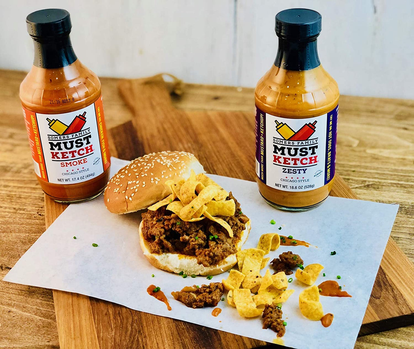 Somers Family MustKetch Variety Pack – Original, Smoke, Zesty - A new twist on Mustard and Ketchup!