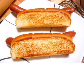 New England Style Split Top Hot Dog Buns - 1 Case - includes 60