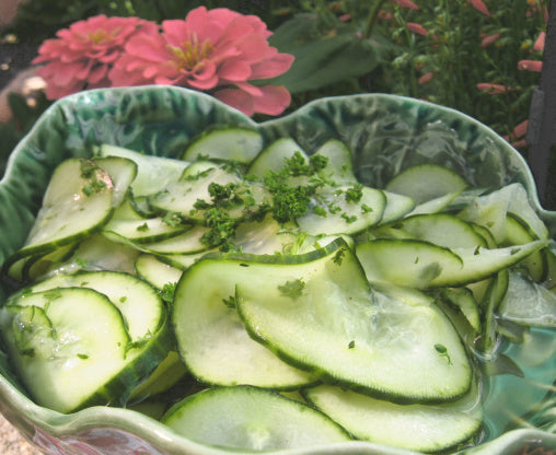 Norwegian Cucumber Salad (Agurksalat)