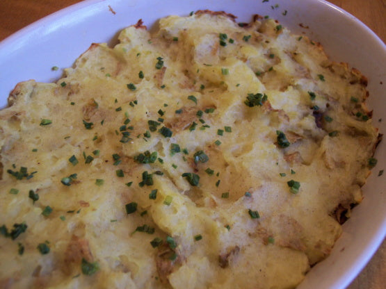 Norwegian Potato Mushroom Bake