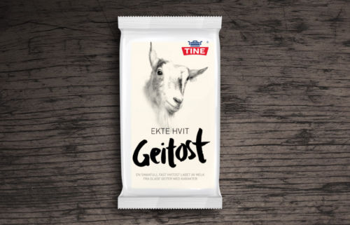 Ekte Hvit Geitost - Norwegian White Goat Cheese 330g