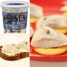 Olsen's Herring Cutlets in Wine Sauce - 32 oz.