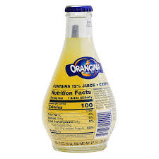 Orangina Sparkling Juice Citrus Soda Original with Pulp Glass Bottle, 8.4 oz - Pack of 12