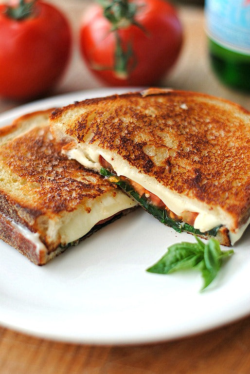 Margherita Grilled Cheese Panini