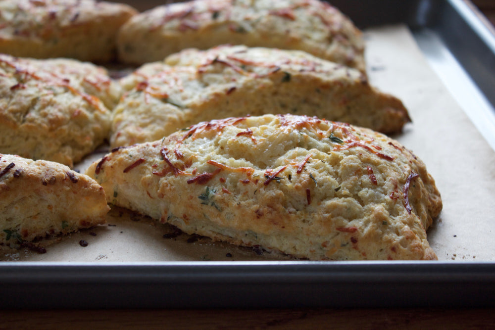 Parmesan, Rosemary & Thyme Scones - 1 Dozen