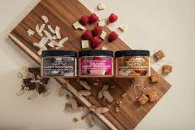 BNutty Raspberry White Chocolate Gourmet Peanut Butter - Gluten Free - Natural Peanut Butter - 12oz Jars - 3 Pack