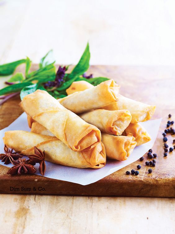 Peking Roasted Duck Spring Rolls - 50 pieces per tray