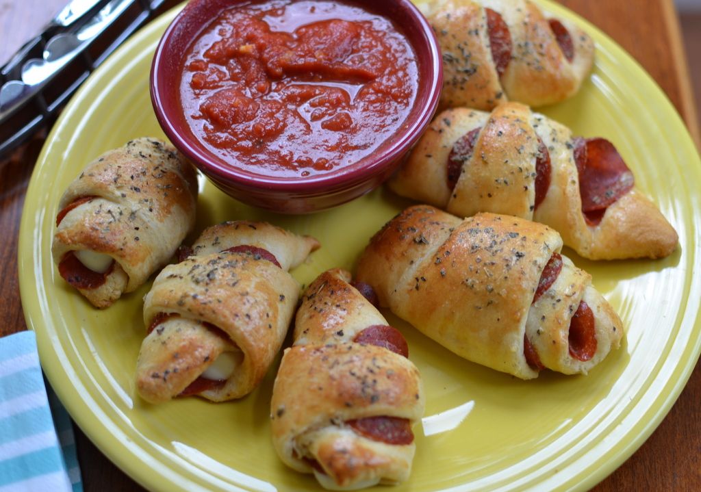 Mozzarella Pepperoni Croissant Rolls - 16 Rolls