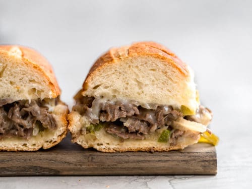 Original Philly WOW Seasoned Beef Sandwich Slices - 5 oz - 32 per case