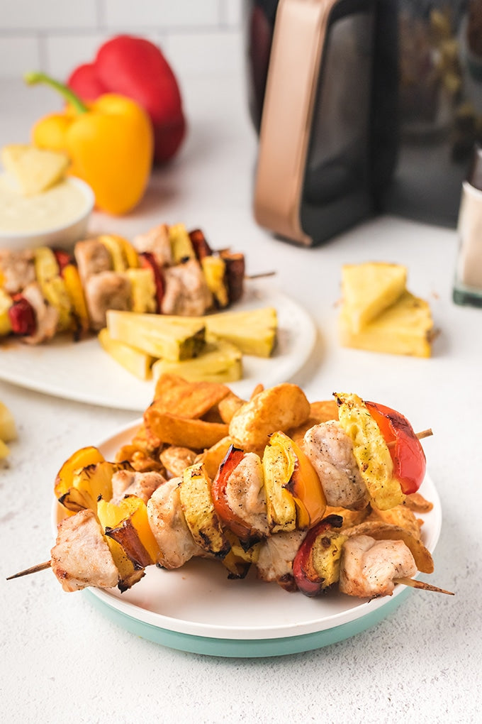 Chicken and Pineapple Kabob Skewer - 50/Case