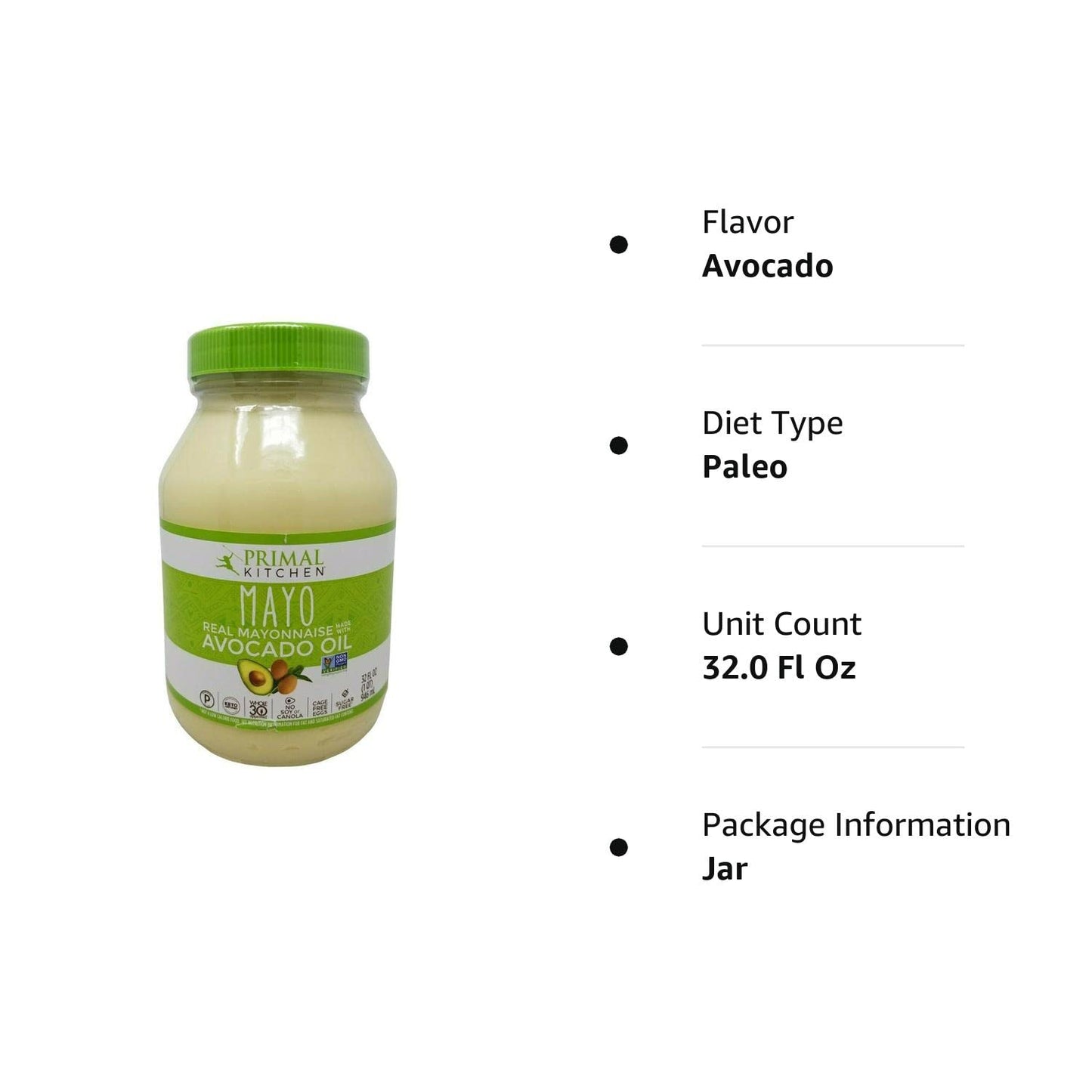 PRIMAL KITCHEN MAYO w/ Avocado Oil - 2 Pack