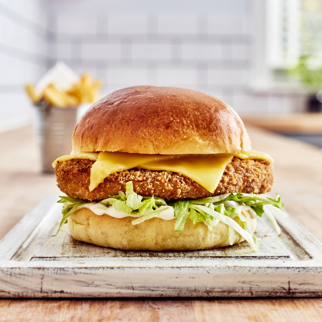 Gruyere Meatless Chicken Cutlet - Quorn Foods- 7.7 oz - 10 per case