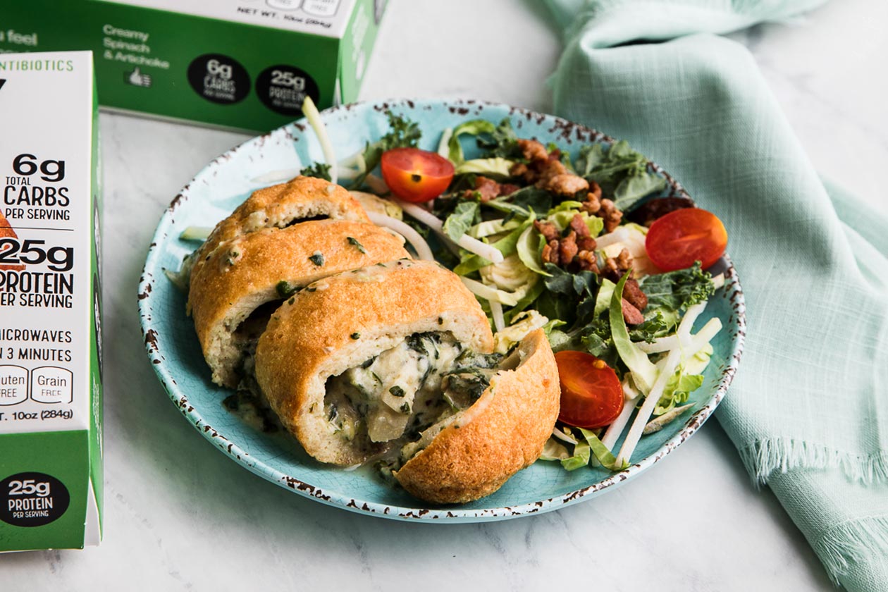 Real Good Foods Stuffed Chicken Spinach & Artichoke