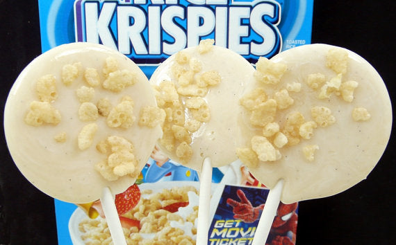Rice Krispie Treat Lollipops - Seven Included