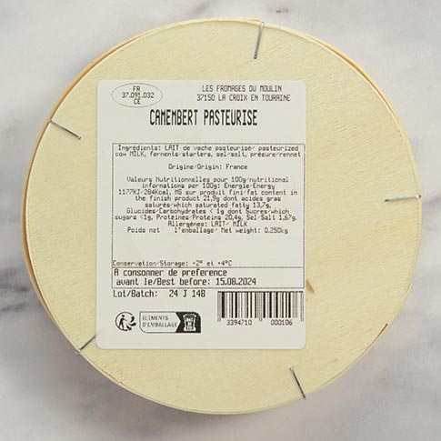 Camembert Cheese from France by Rodolphe Le Meunier