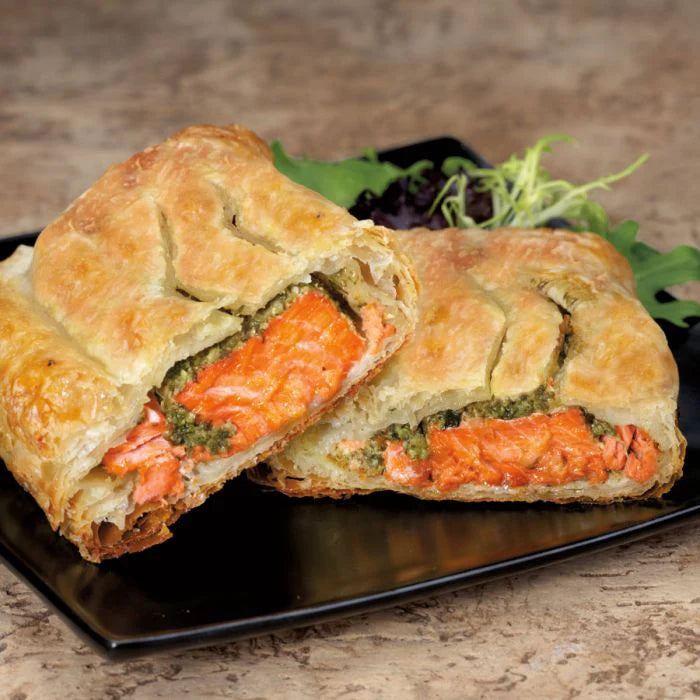 Wild Salmon Wellington Puff Pastries - includes 4