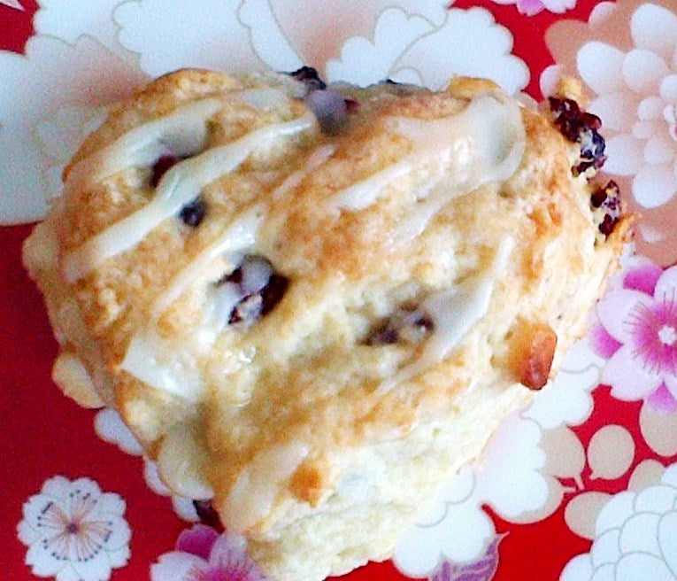 Tin of Heart Shaped Scones (10) - Valentines Day