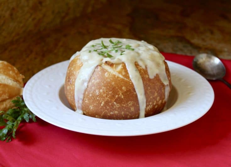 Cored Sour Bread Bowls 9.3 oz - 32 per case