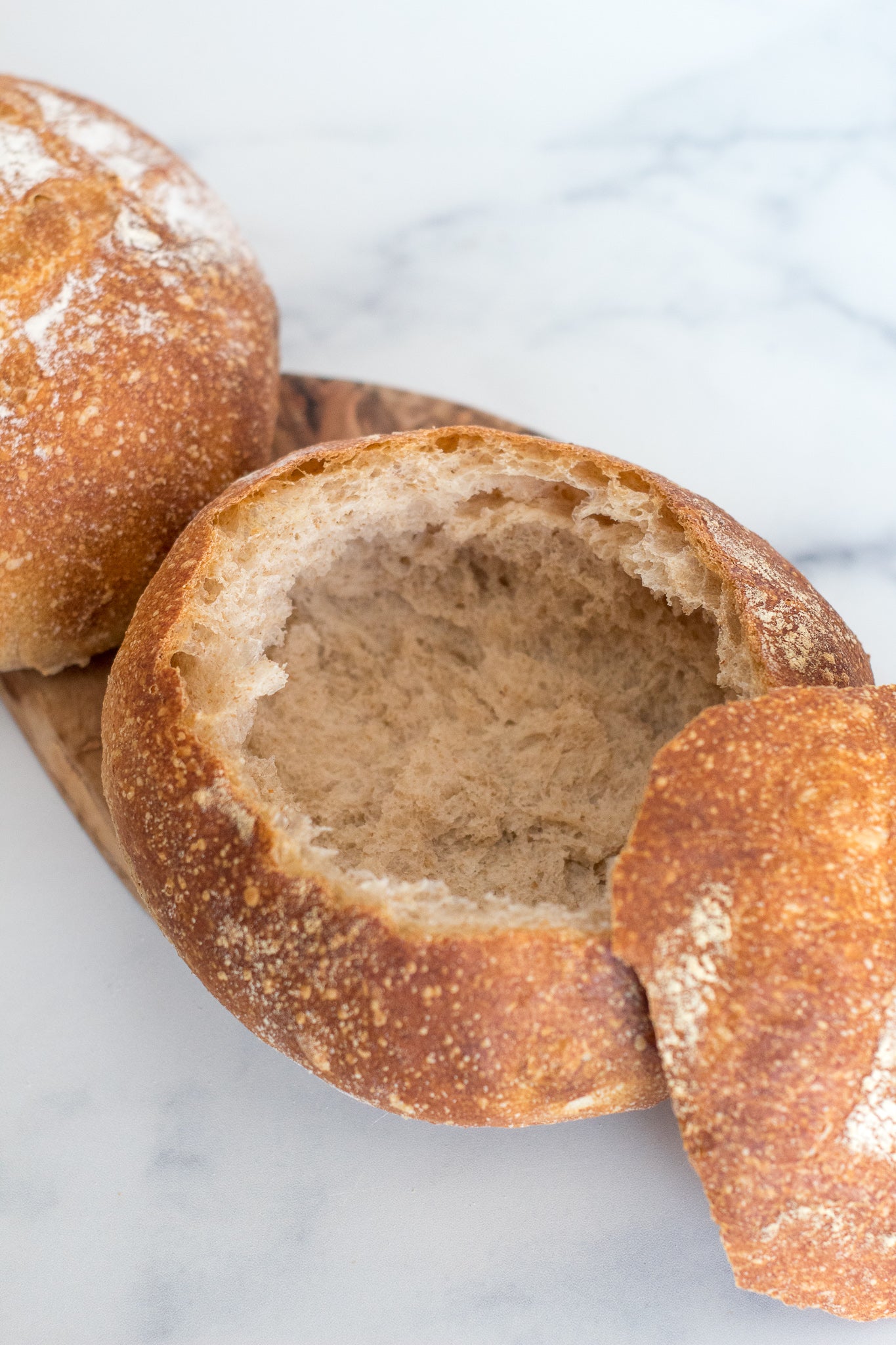 Sourdough Mini Boule Bread Bowl - 6.5 oz - 40 per case