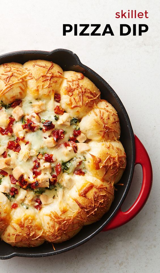 Skillet Pizza Dip