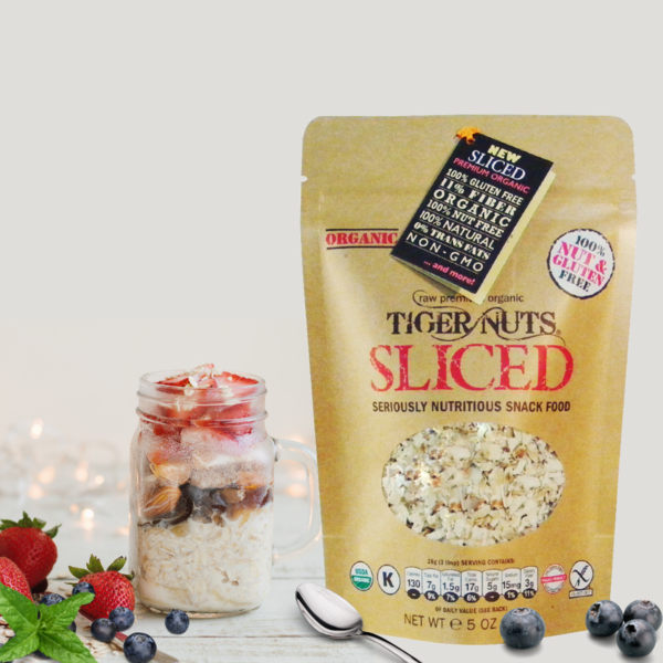 Organic Gluten Free TigerNuts Sliced - 2.2 lbs