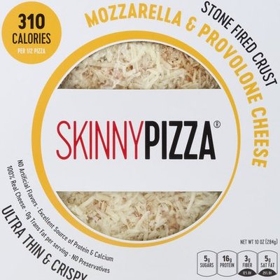 Skinny Pizza Mozzarella & Provolone Cheese - 6 pack