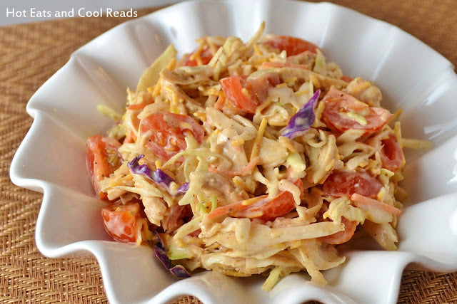 Southwest Chicken Coleslaw