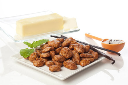 Cafe Carmellata au Sel Pecans in Wooden Gift Box