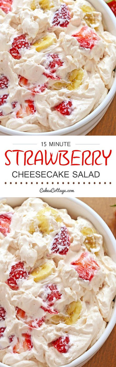 Strawberry Cheesecake Salad