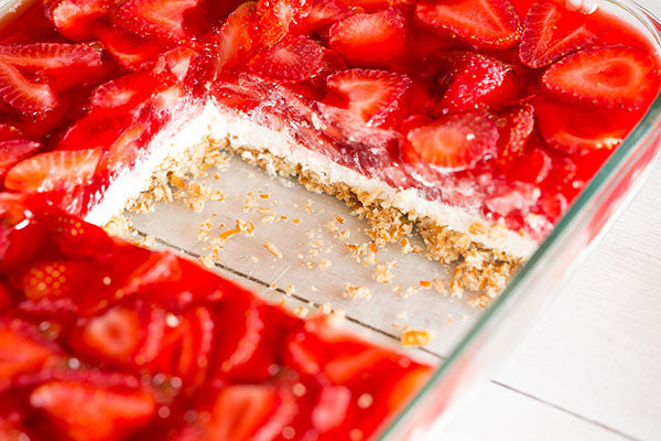 STRAWBERRY PRETZEL SALAD