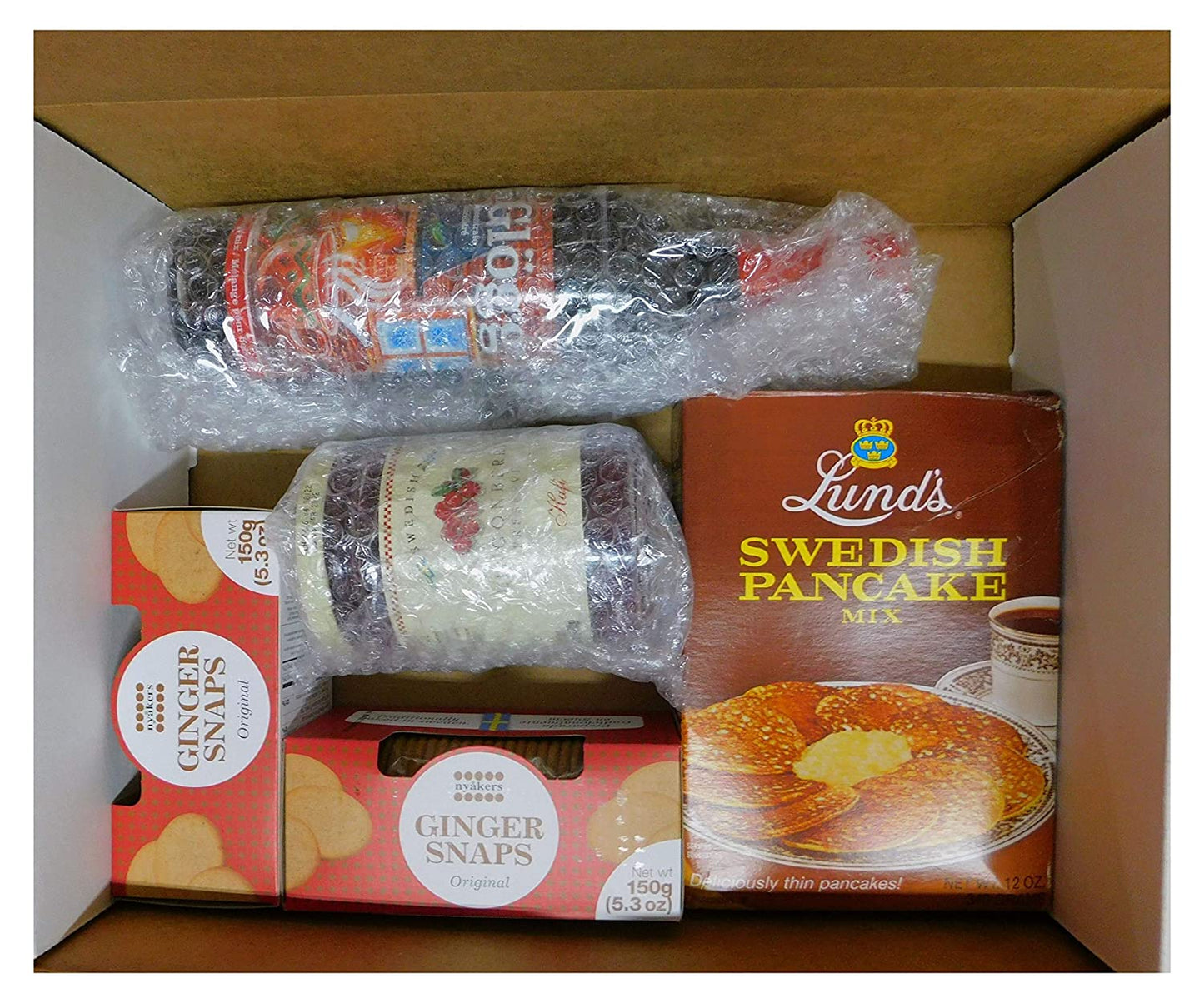Swedish Breakfast & Snack Box- 5 Piece Gift Box