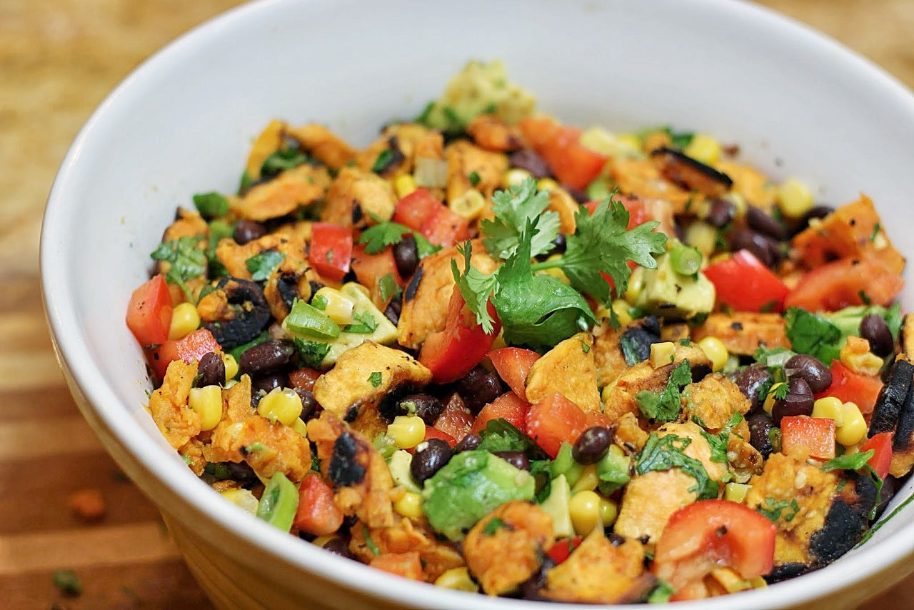 Southwestern Grilled Sweet Potato Salad