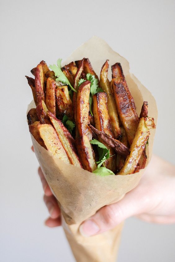 Sweet Potato Fries w/ Bacon Jam