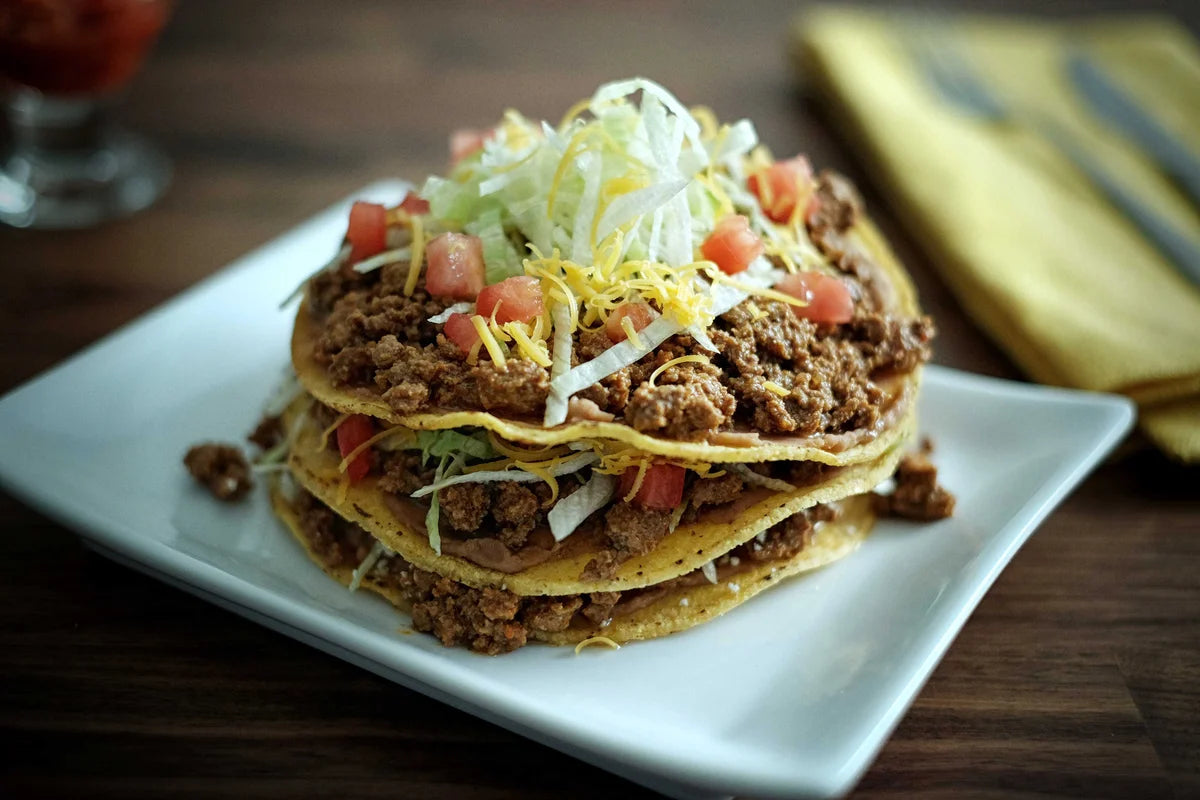 Ground Beef Taco Meat - 48 oz- 6/Case