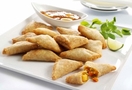 Thai Curry Samosas - 25 pieces per tray