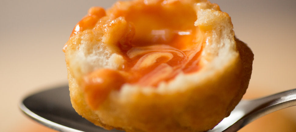 GRILLED CHEESE TOMATO SOUP DUMPLINGS