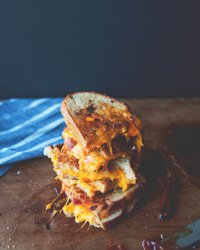 Tomato Jam Grilled Cheese Sandwich