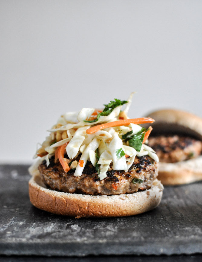 Thai Turkey Burgers