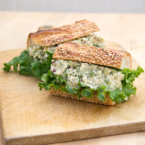 Tuna Salad with Diced Red Onion, Celery and Fresh Dill